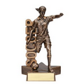 Female Soccer Billboard Resin Series Trophy (6.5")